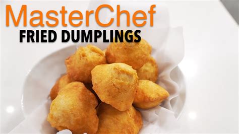 how to make jamaican fried dumplings recipe with andre from masterchef canada youtube