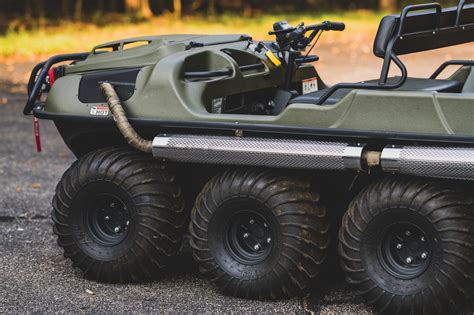 The Argo Frontier 650 8×8 - An Amphibious Go-Anywhere Machine From Canada