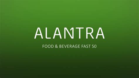 Neil Bradley On Linkedin Alantra Food And Beverage Fast 50