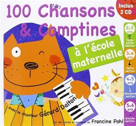 Chansons Et Comptines A L Ecole Maternel Francine Pohl Librairie