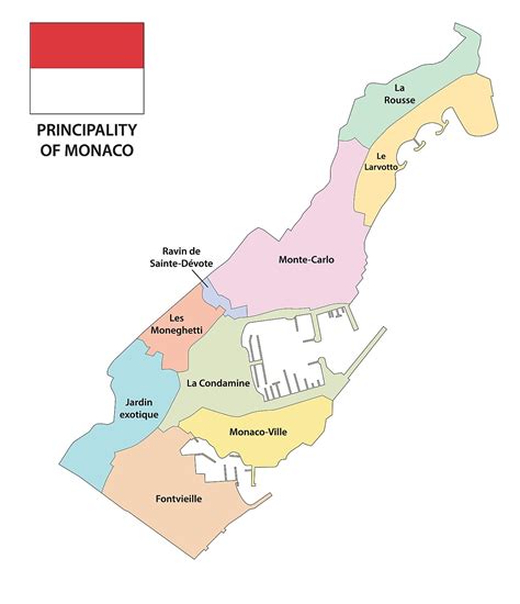 Monaco Maps And Facts