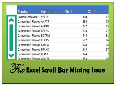 Excel Scroll Bar Missing Try These 11 Methods That Work
