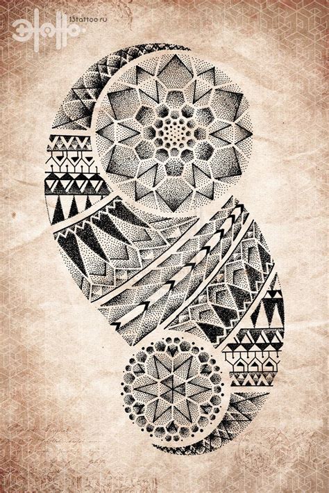 Dotwork 45 By ~13tatu On Deviantart Geometric Tribal Tattoo Tribal