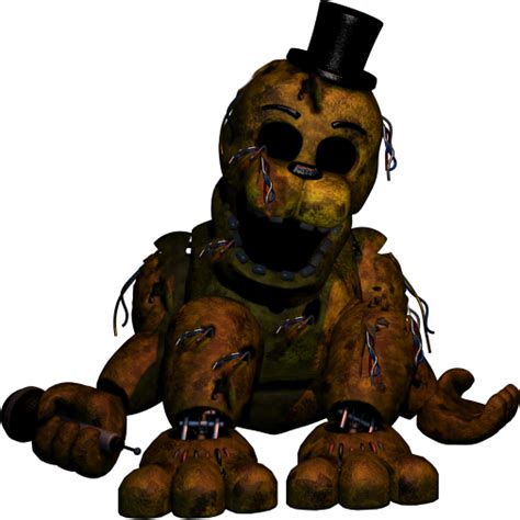 Withered Withered Golden Freddy | Five Nights at Withered ...