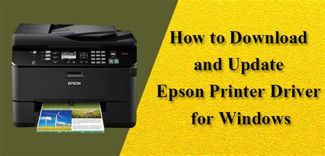You must adjust to the operating system used. How to Download and Update Epson Printer Driver for Windows - Steps