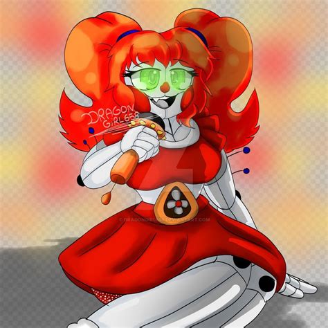 Circus Baby Fnafsl By Dragongirl On Deviantart Circus Baby Sister Location Baby Fnaf Baby