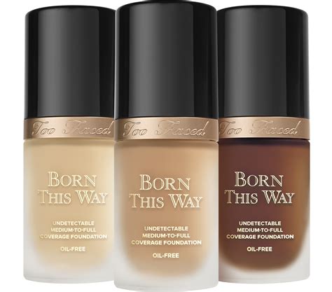 Born This Way Natural Finish Foundation Toofaced Foundation For Dry