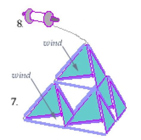 Easy Kitemaking How To Build A Pyramid Kite Feltmagnet Kite