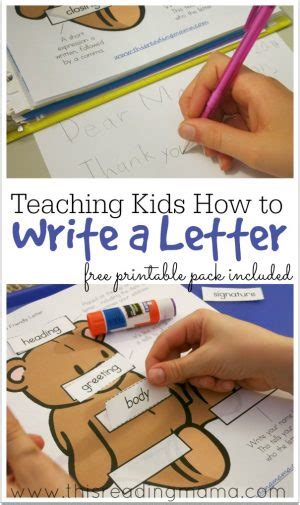 How i use these alphabet printables. Teaching Kids How to Write a Letter {free printable}