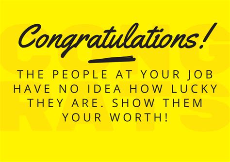 75 Congratulations On Your New Job Messages And Quotes