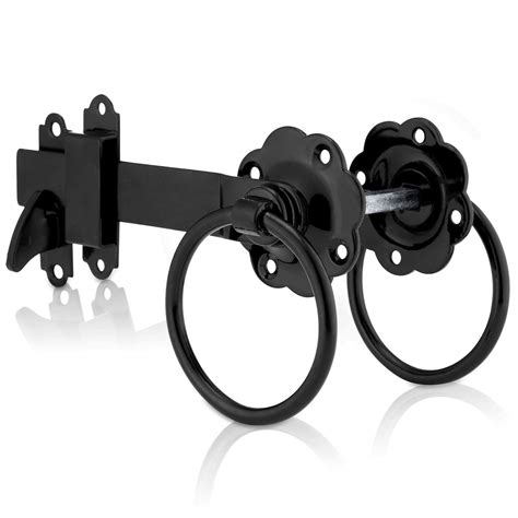 Buy Xfort Premium Range Ring Gate Latch Black Door Latch With Black
