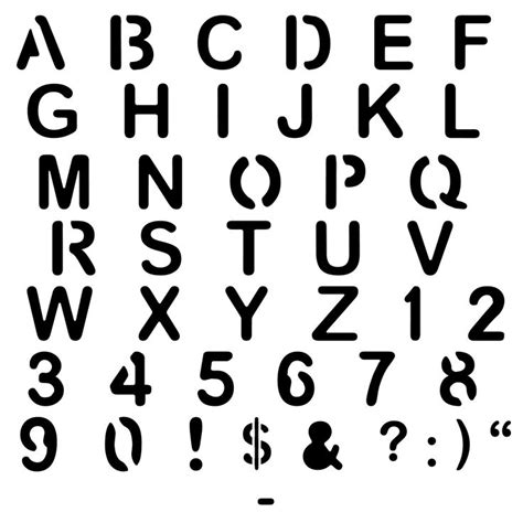 Lower case cursive alphabet stencil (set of 26). industrial stencil font | Knutselen hout