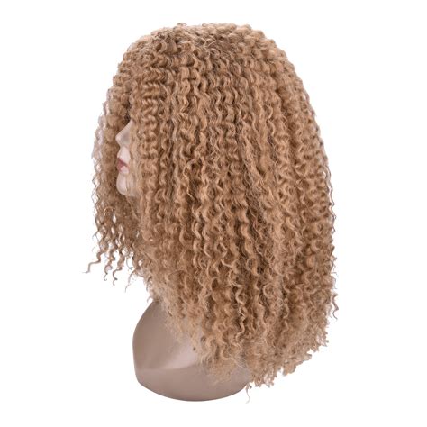 Imported Japanese Fiber Jerry Curl Synthetic Korean Wig Shortkinky