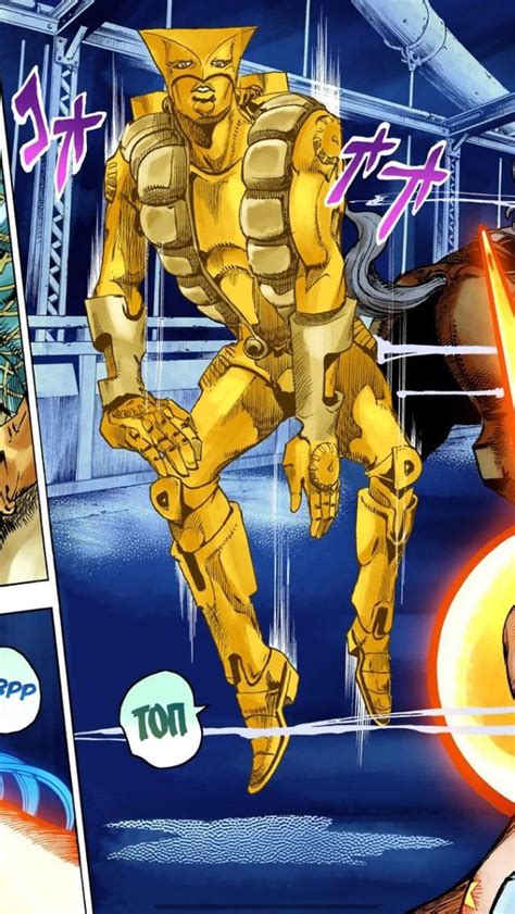 An Image Of A Comic Book Page With The Character In Yellow Armor And