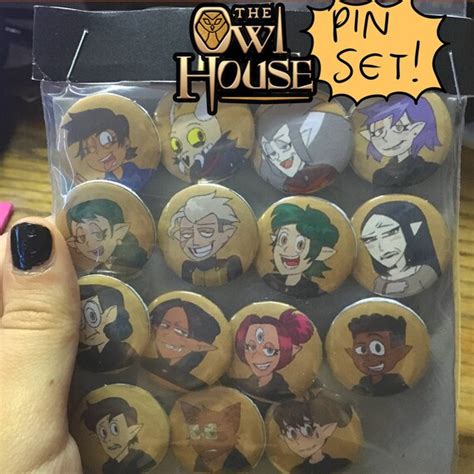 The Owl House Pin Set Etsy