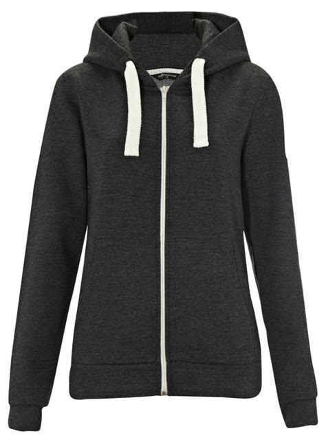 Charcoal Zip Hooded Sweat £1499 Sweat Hoodie Fashion Buyer Style Picks