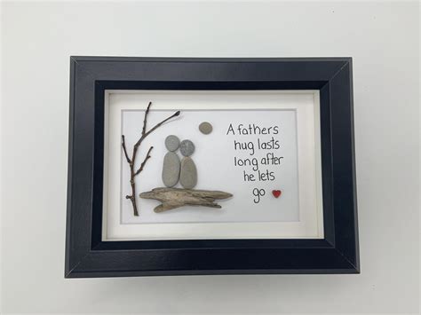 Excited to share this item from my #etsy shop: Pebble Art Father's Last ...