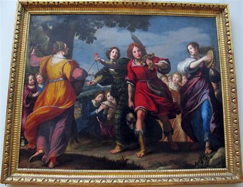 The Triumph Of David By Matteo Rosselli Useum