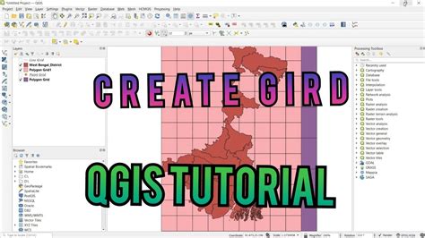 Qgis Tutorial Create Grid In Qgis How To Create Grid In Qgis Hot Sex