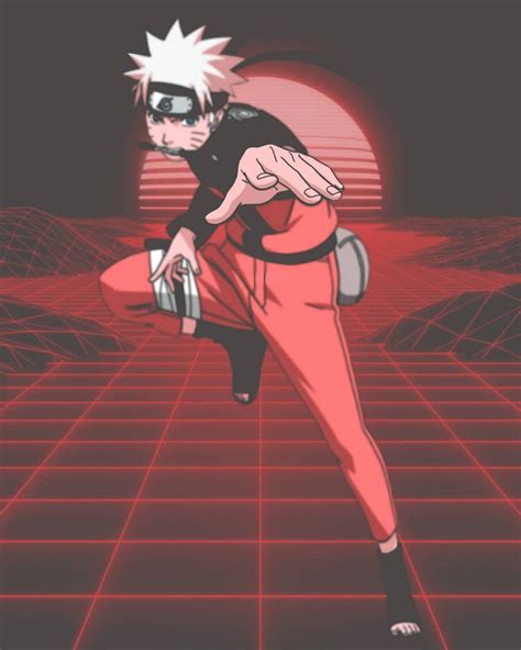Cool Vaporwave Naruto Wallpaper 2022 Andromopedia