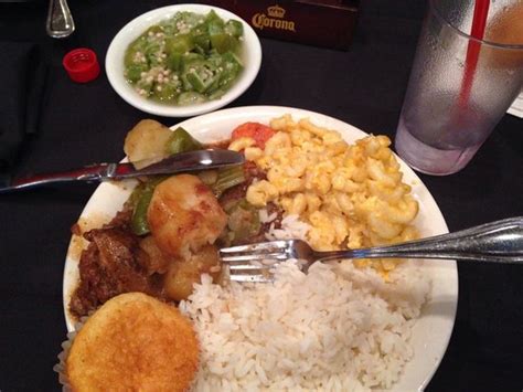 18348 pulaski rd (nan mi). Pot roast and fresh okra! - Picture of 6978 Soul Food ...