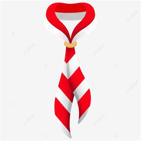Dasi Merah Putih Atau Kacu Pramuka Vektor Pramuka Chau Dasi Merah Putih Pramuka Png Dan