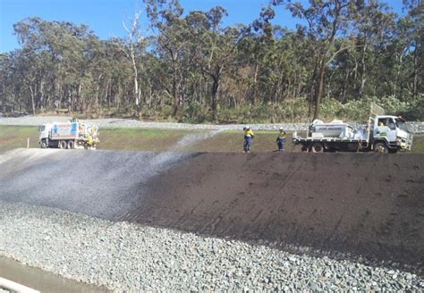 Gold Coast Spray Grass Integrated Erosion Control Australia