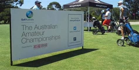 A Day Out At The 2017 Australian Amateur Championship Yarra Yarra Golf Club Turns It On For