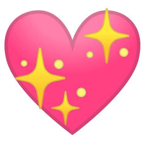 Red Heart Emoji Png Sparkle Heart Emoji Transparent Free Images