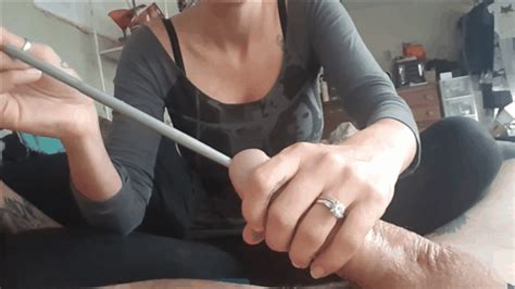 Homemade Wife Femdom Cock Stuffing Cbt Urethral Sounds
