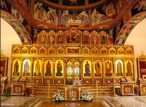 Altar De La Iglesia Ortodoxa Arcangel San Miguel Potoko56 Galería