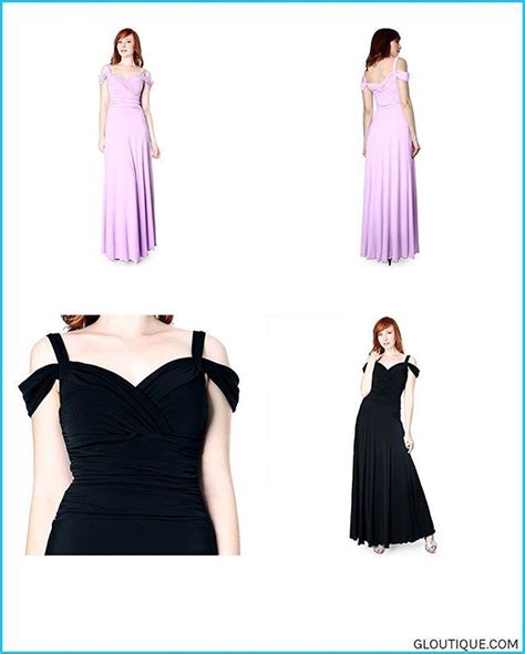 3495 Evanese Womens Elegant Slip On Long Formal Evening Dress With