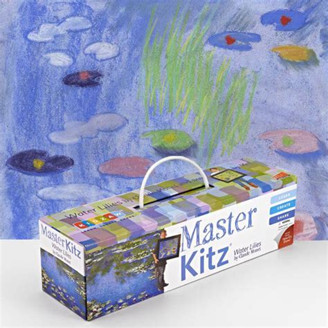 Master Kitz Water Lities經典繪畫組 莫內睡蓮 Shark Tank Taiwan 歐美時尚生活網