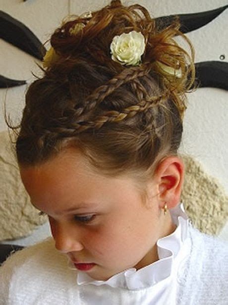 25 jolies coiffures de mariage pour petites filles. Coiffure enfant pour mariage (avec images) | Coiffure ...