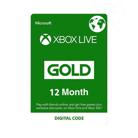 Xbox Live Gold Subscription Card Xbox Live Global 12 Months Fast