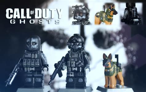 Lego Call Of Duty Ghosts Keegan Logan And Riley With The