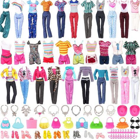 Sotogo 89 Pieces Doll Clothes And Accessories For 115 Inch Girl Doll Include 15