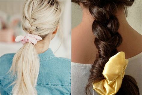 What's cuter than a fancy little chignon to celebrate any holiday this winter? 7 stylish ways to rock the Scrunchie because the trend is ...