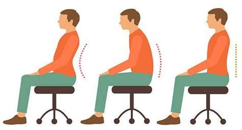 Tips Maintaining Proper Posture Sitting Office Computer