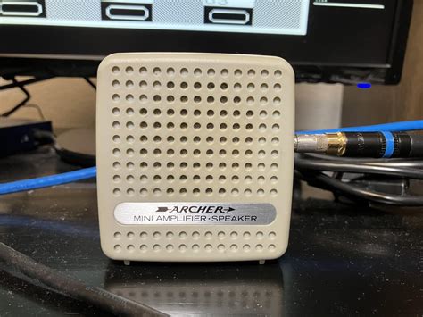 Archer Mini Amplifier Speaker Who Has One Of These Rvintagecomputing