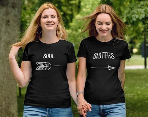 Show The World Whos Is Soul Sister With This Pair Of Matching Shirts