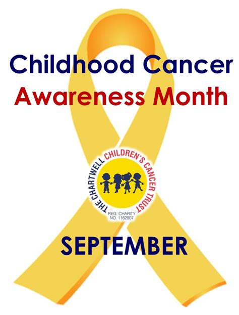 Childhood Cancer Awareness Month Going For Gold The Chartwell Charities