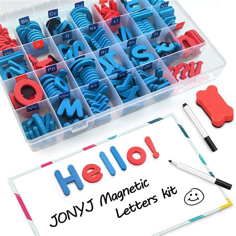 Buy Jonyj Foam Magnetic Letters Magnetic Alphabet Letters Board With