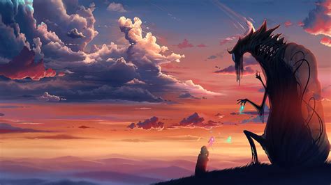 Last View Dragon Fantasy 4k Hd Artist 4k Wallpapers Images