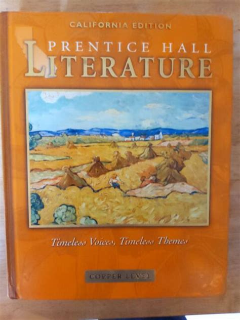 Prentice Hall Copper Lvl Literature 6th Grade 6 English Handbooks