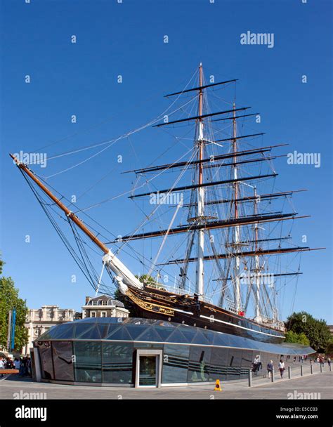 The Cutty Sark The Most Famous Of The Clipper Sailing Ships Bringing