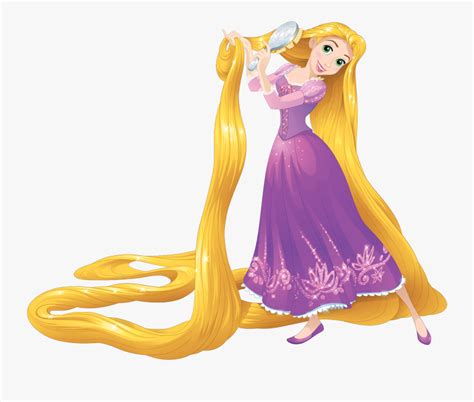 Rapunzel Brushing Her Hair Rapunzel Combing Her Hair Free