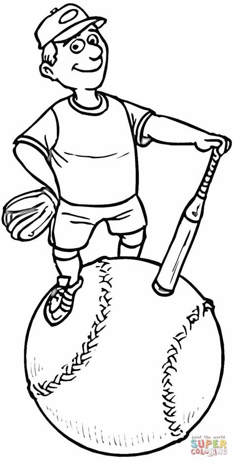 There's no doubt that coloring pages for adults is a great relaxation method. Free Printable Softball Coloring Pages - Coloring Home