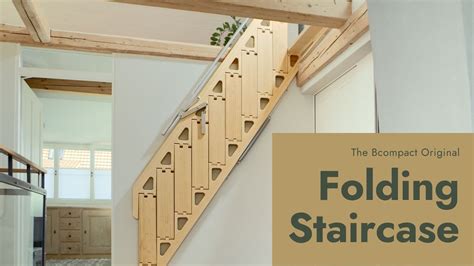 The Bcompact Folding Staircase Youtube