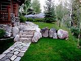 Images of How To Landscape With Stone
